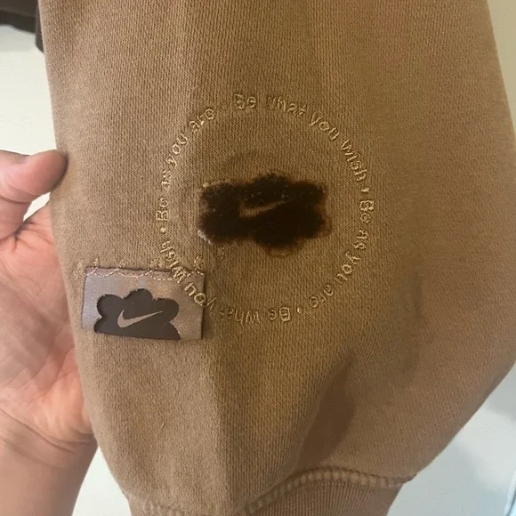 Nike Brown Colorblock Sweatshirt - XXL - Picture 7 of 9